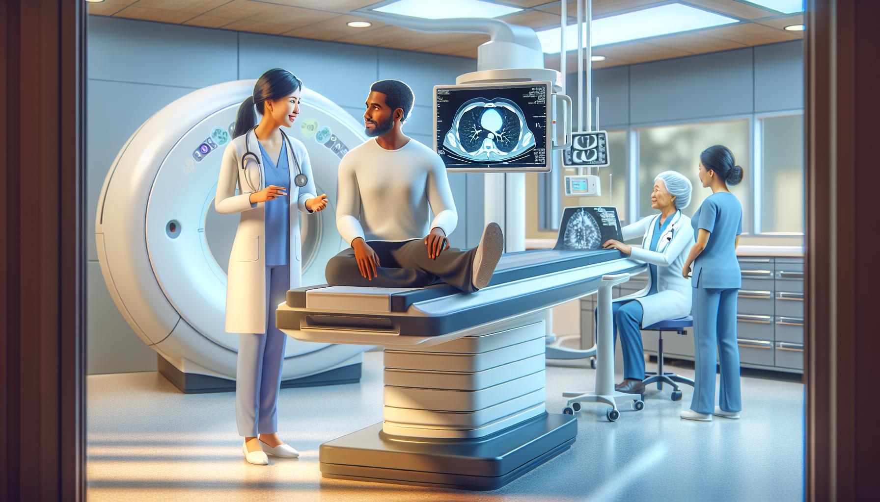 Will a chest CT scan show breast cancer? Detection accuracy